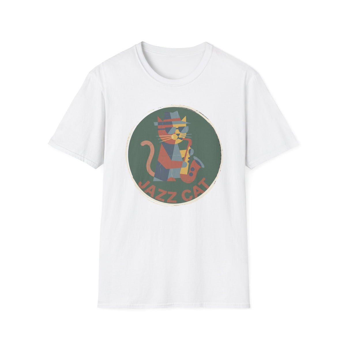 Jazz Cat Muted T-Shirt
