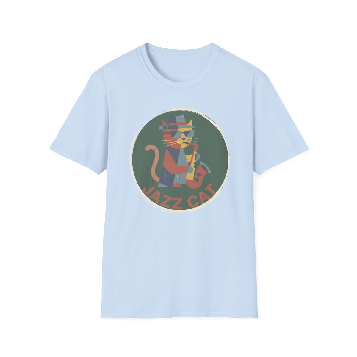Jazz Cat Muted T-Shirt