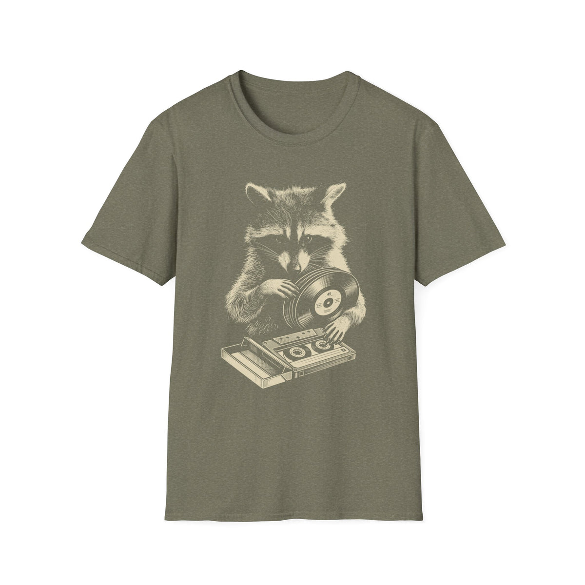 Musical Raccoon T-Shirt