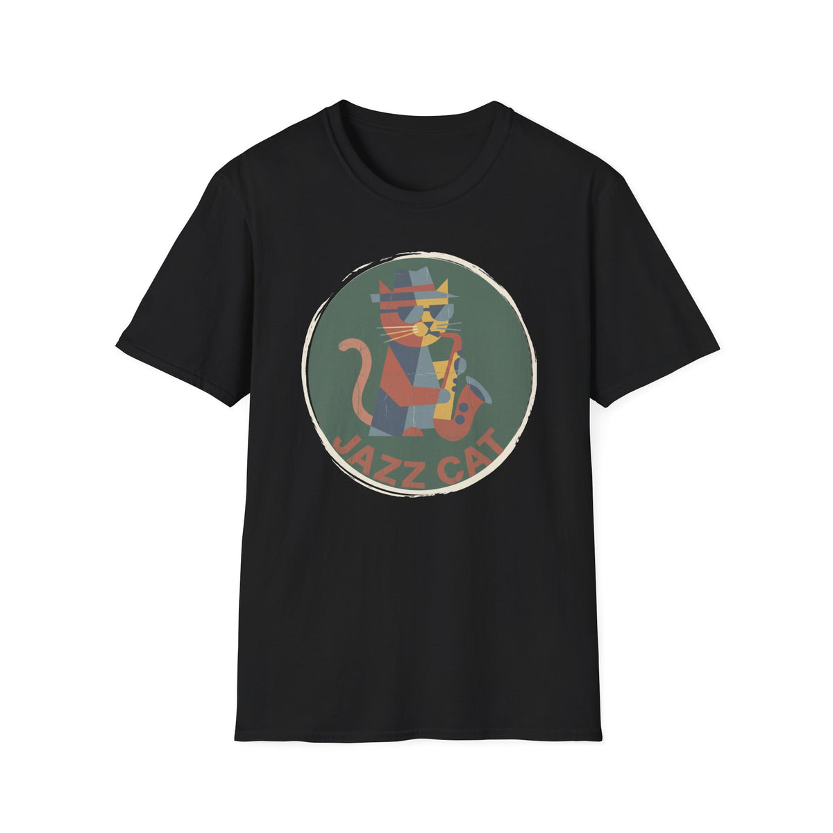 Jazz Cat Muted T-Shirt