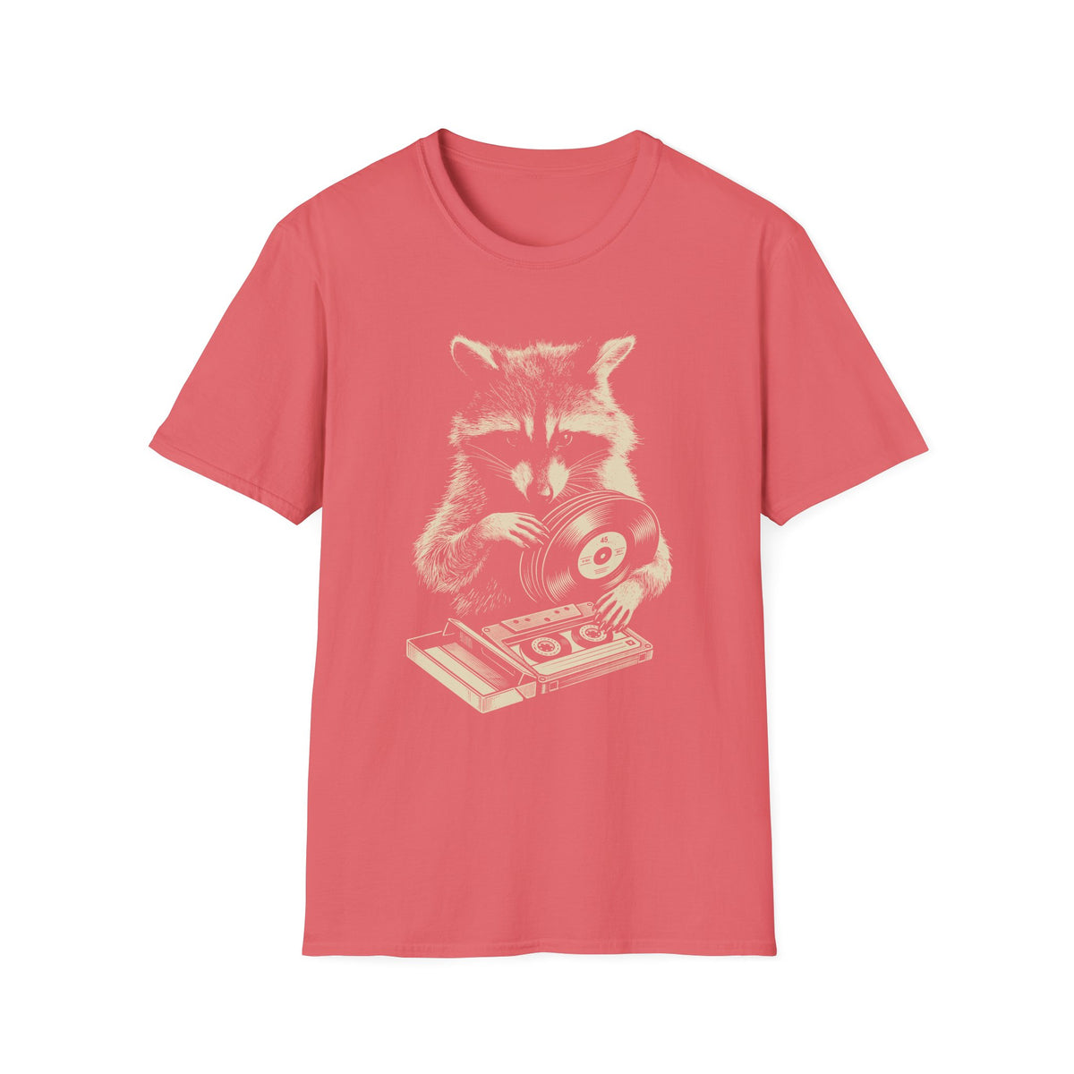 Musical Raccoon T-Shirt