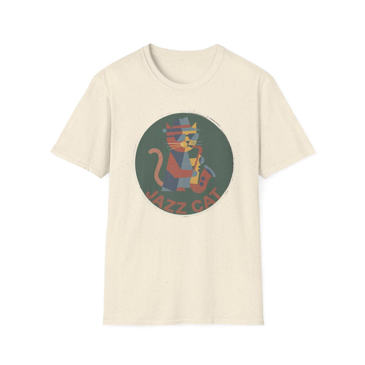 Jazz Cat Muted T-Shirt