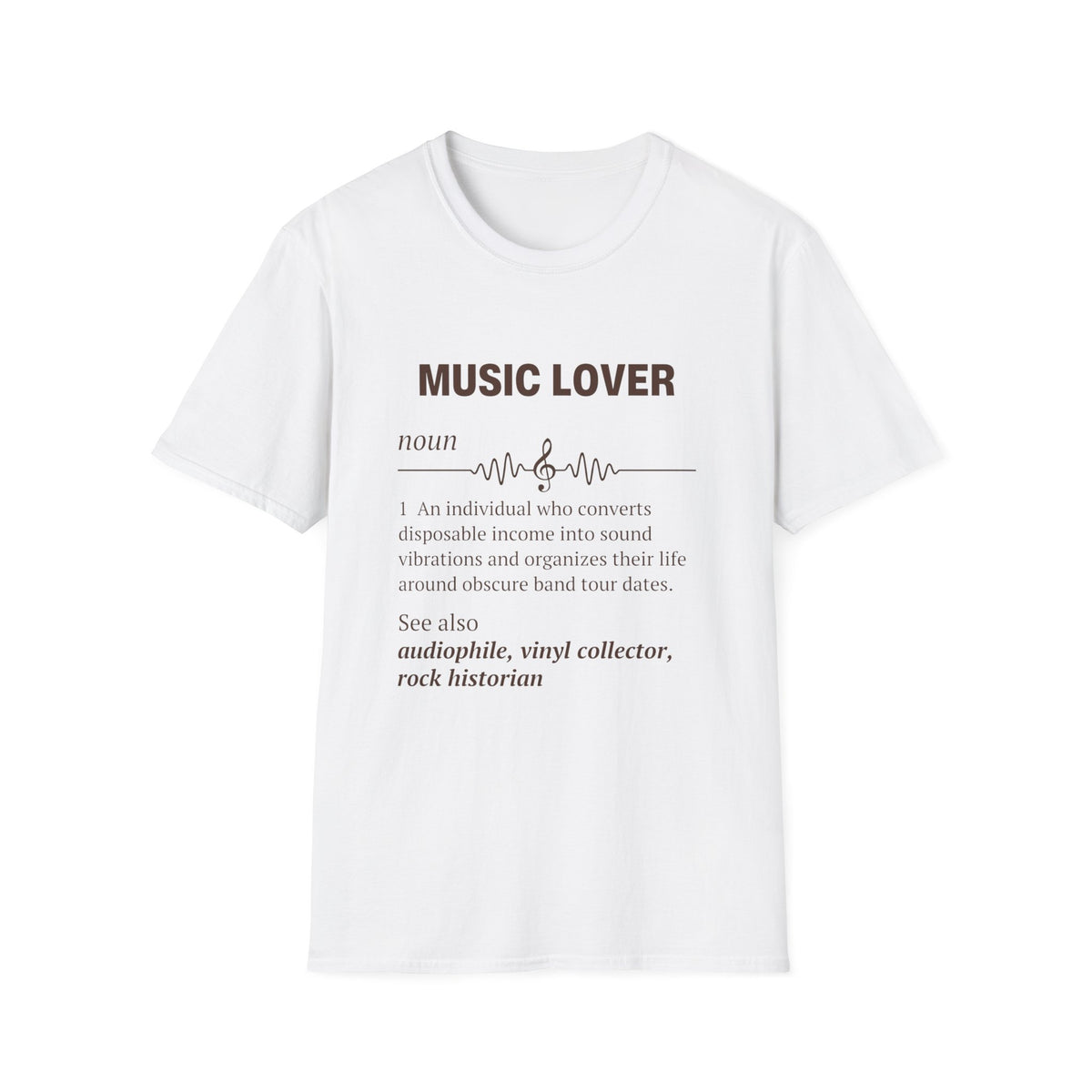 Music Lover - Dark Text