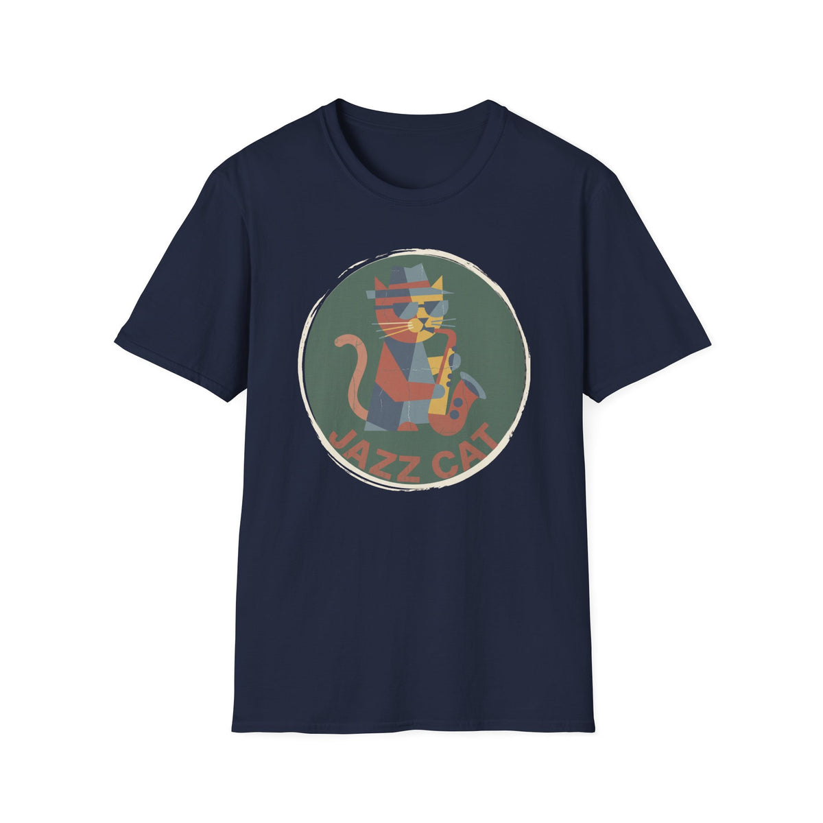Jazz Cat Muted T-Shirt