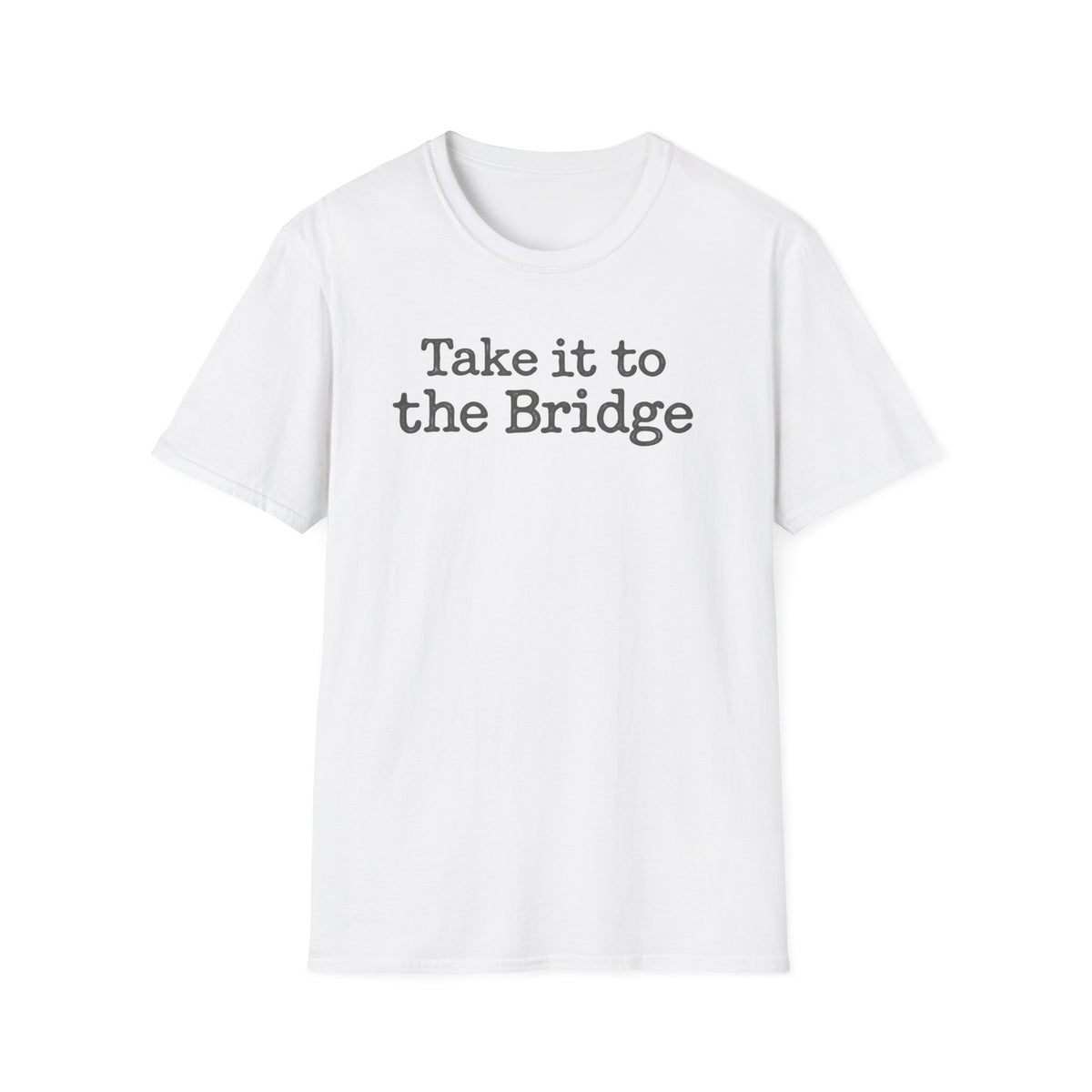 Take it to the Bridge - Dark Lettering