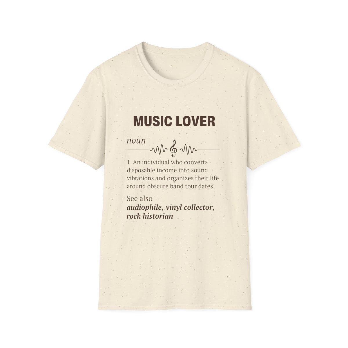 Music Lover - Dark Text
