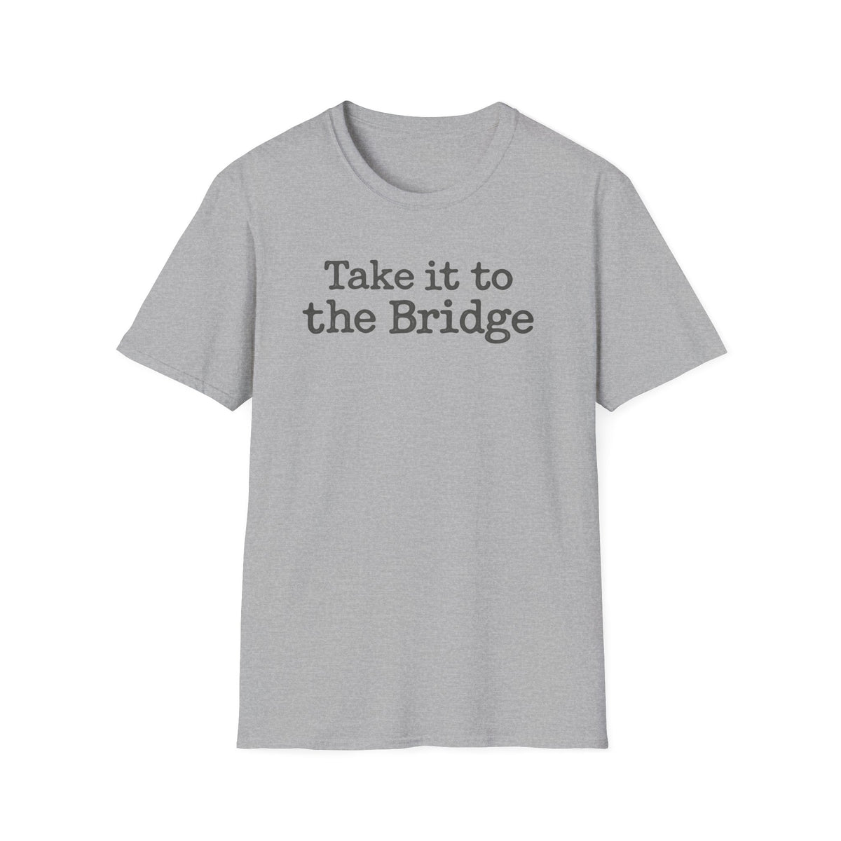 Take it to the Bridge - Dark Lettering