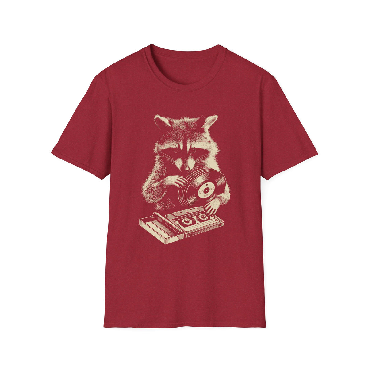 Musical Raccoon T-Shirt