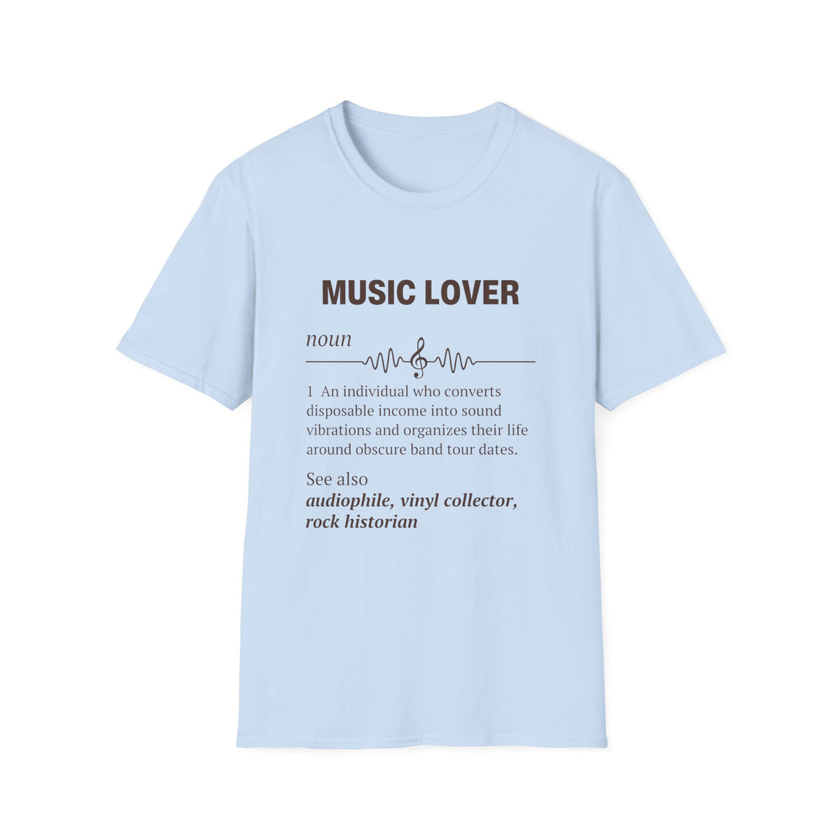 Music Lover - Dark Text
